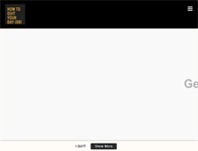 Tablet Screenshot of howtoquityourdayjob.com